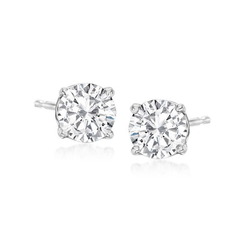 1.43ctw Laser Drilled Diamond Studs