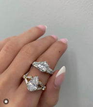 Load image into Gallery viewer, 1.48ctw Platinum White Gold Engagement Ring