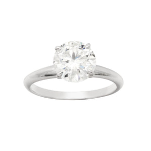 2.04ct Round Solitaire Engagement Ring