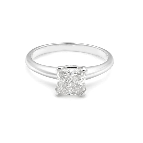 1.53ct Princess Cut Engagement Ring