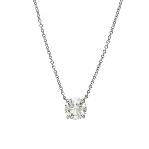 14kt White Gold 1.33ct Diamond Pendant