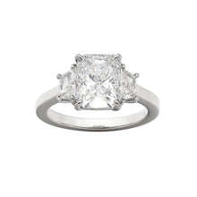 Load image into Gallery viewer, 3.01 Carat Radiant GIA Certified Diamond Engagement Ring