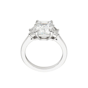 3.01 Carat Radiant GIA Certified Diamond Engagement Ring