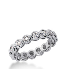 Load image into Gallery viewer, Bezel Set Diamond Eternity Band .75 Carats