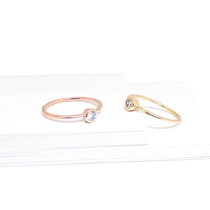 Diamond Bezel Stackable