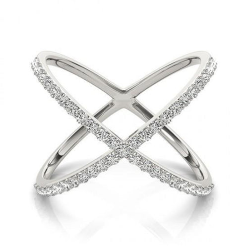 Criss Cross Ring .50 Carats