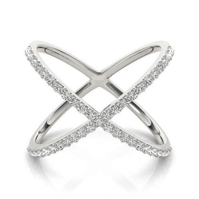 Criss Cross Ring .50 Carats