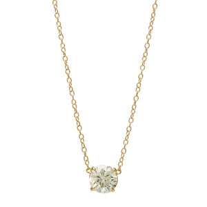 14kt Yellow Gold Pendant 1.31cts