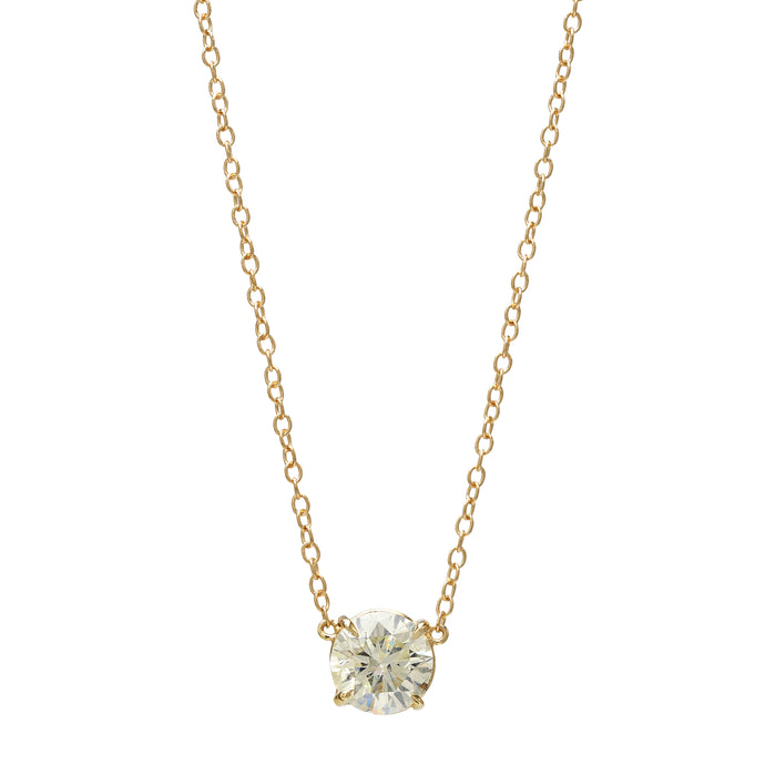 14kt Yellow Gold Pendant 1.31cts