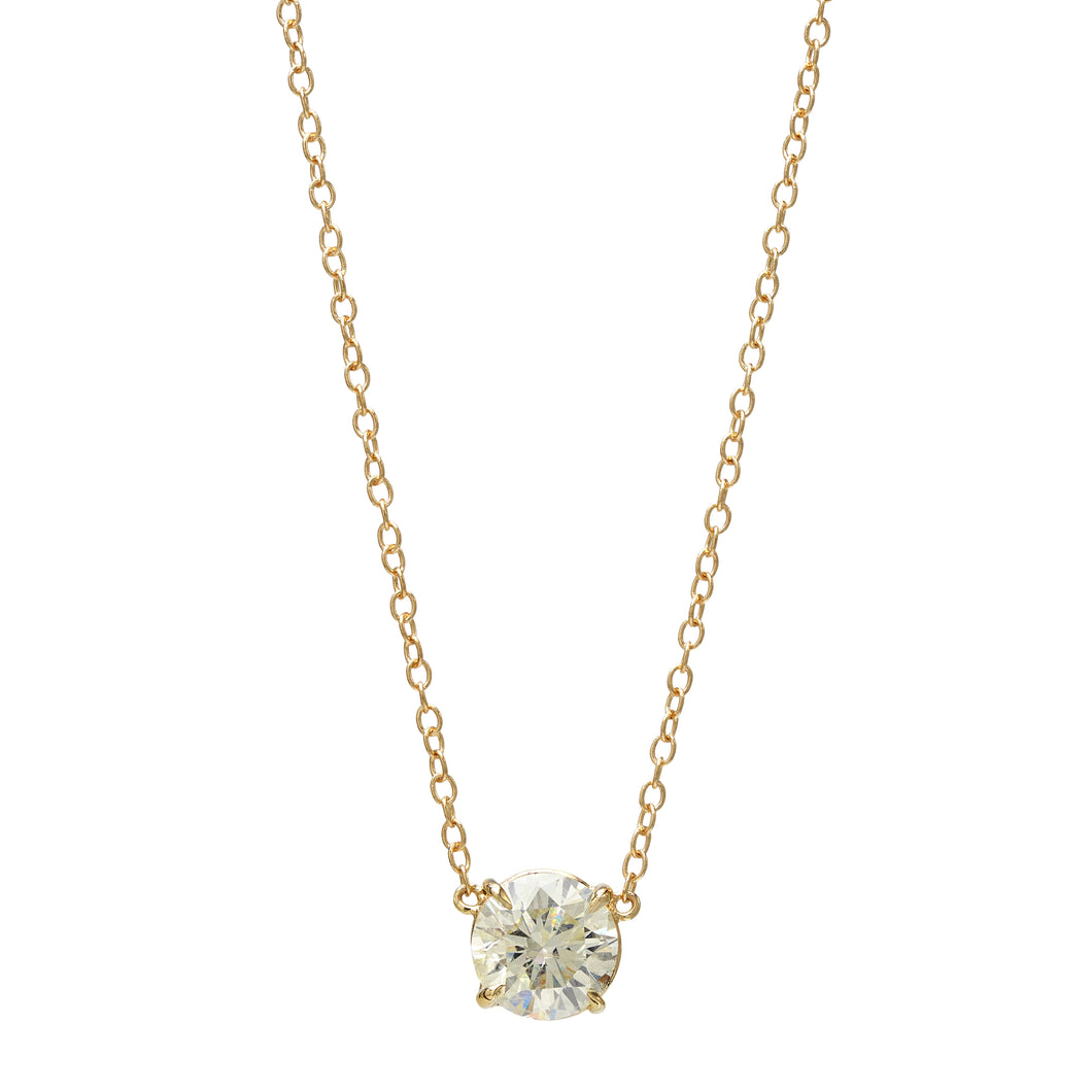 14kt Yellow Gold Pendant 1.31cts