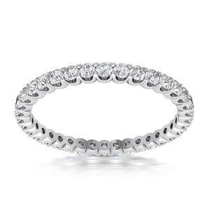 Scoop Set Diamond Eternity Band .55 Carats.